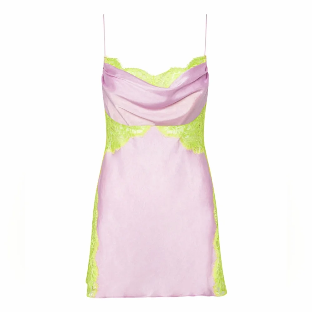 🍾 2xs HP 🥂 💜 For Love and Lemons Silky Slip Dress 💜 - Picture 7 of 16